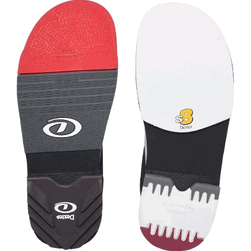Dexter Mens SST 6 Hybrid LE White/Black Right Hand Bowling Shoes - BowlersParadise.com