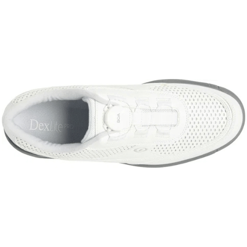 Dexter Men's Turbo BOA Wide White Bowling Shoe