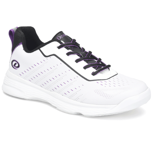 Dexter Trixie Women's White/Black/Purple Bowling Shoe