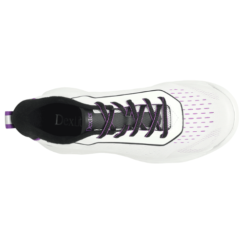 Dexter Trixie Women's White/Black/Purple Bowling Shoe
