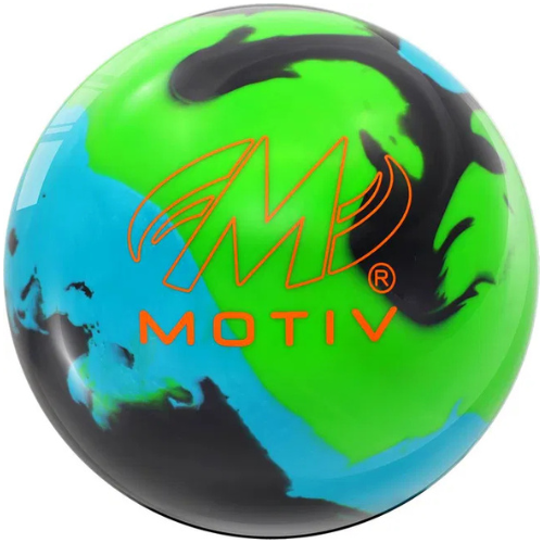 Motiv Ascend Green/Teal/Black Pearl Bowling Ball