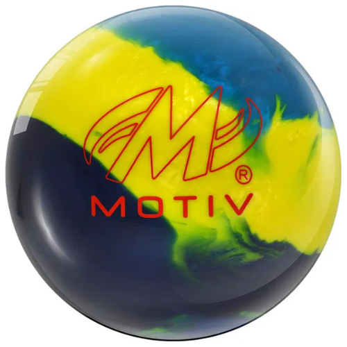 Motiv Ascend Navy/Teal/Yellow Pearl Bowling Ball