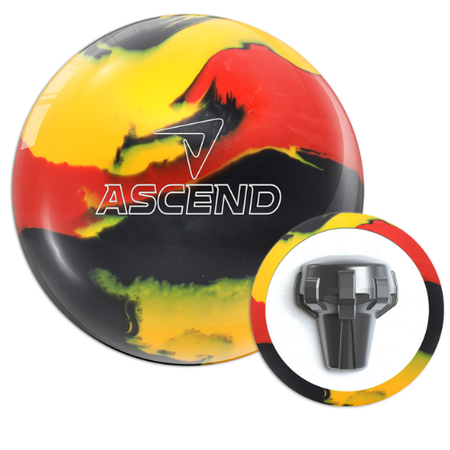 Motiv Ascend Red/Black/Tangerine Pearl Bowling Ball