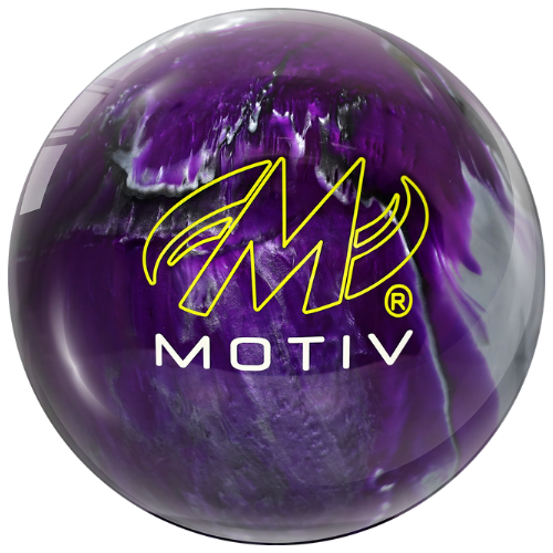 Motiv Aspire Purple/Silver/Black Bowling Ball