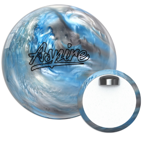 Motiv Aspire Sky/Silver/White Bowling Ball